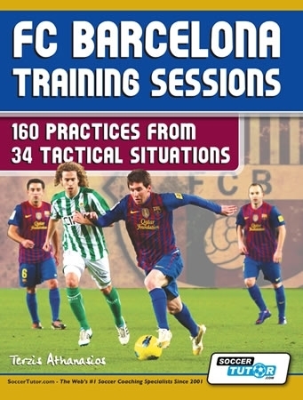 خرید کتاب مربیگری تمرینات فصل باشگاه بارسلونا 160 تمرین تاکتیکی